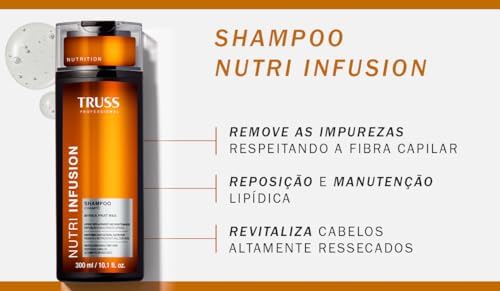 Truss Shampoo Nutri Infusion | Hidratação e Revitalização Profunda | 300ml