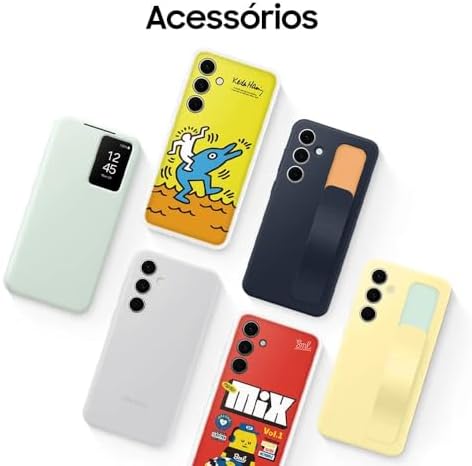 Samsung Celular Galaxy S24 FE 5G 128GB 8GB RAM Tela 6.7" Galaxy AI (Cinza)