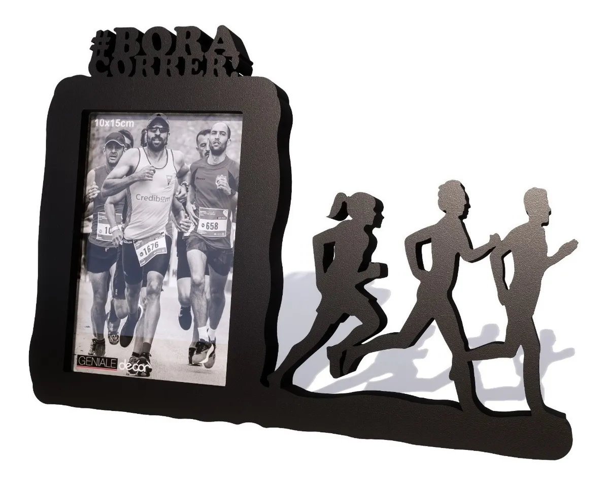 Porta-retrato Bora Correr Presente Corredor Corredora