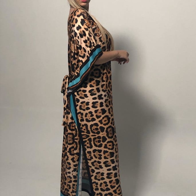 KAFTAN ONÇA MAXI
