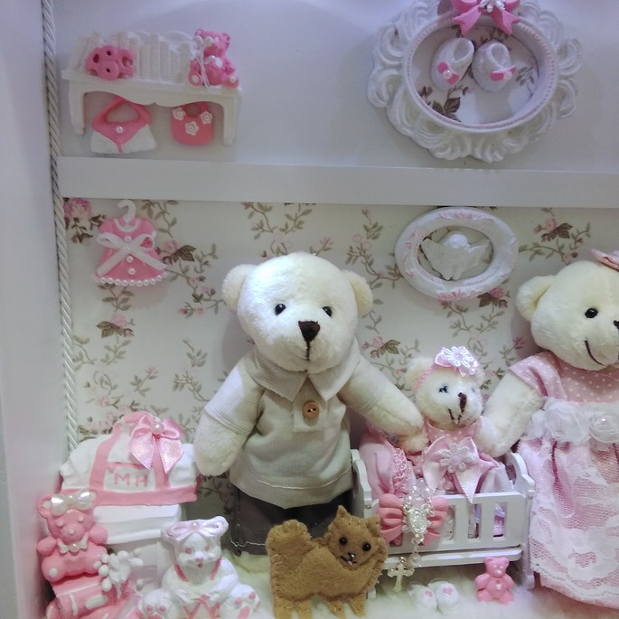 Quadro Maternidade Amor Maior - Floral