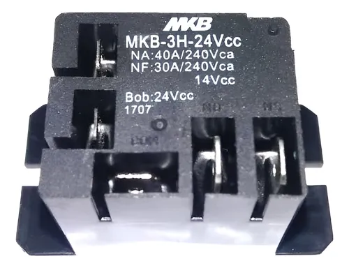 Rele De Potência 24v Para Maquina Tipo Rimaq 40a Na