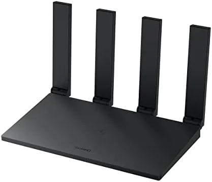 Roteador,HUAWEI AX2S,Wi-Fi 6,HarmonyOS Mesh+,4 Amplificadores,Diagnóstico Wi-Fi com Mapa de Calor,Preto