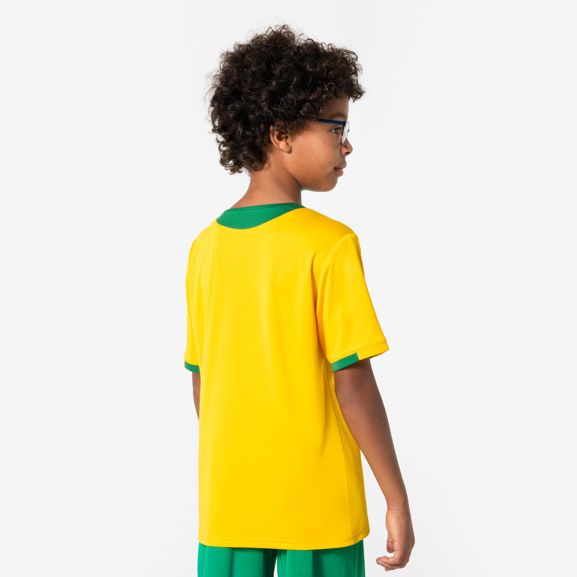 Camisa de Torcedor de Futebol Infantil do Brasil