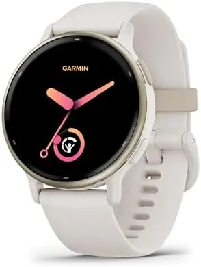 Garmin Relógio Vivoactive 5 Marfim 42mm com Monitor Cardíaco de Pulso e GPS