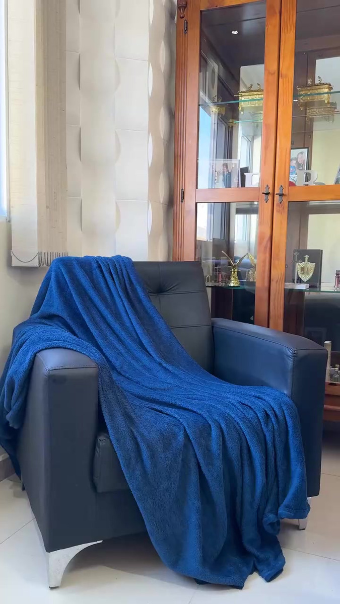 Cobertor Manta Microfibra Casal Super Macio Quentinho Toque Aveludado Hotel Luxo Confortável Premium Cor Cinza