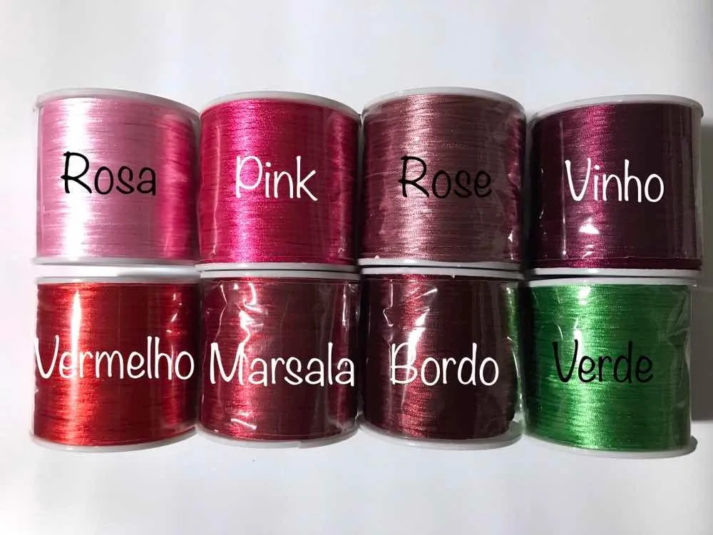 Fio De Seda 1mm Com 100 Metros A Unidade