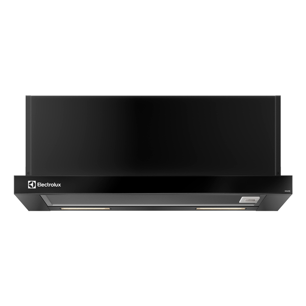 Depurador de Ar de Embutir Electrolux 60cm Preto 4 Bocas com Luz de LED Efficient DE6RB 220V