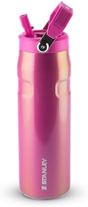 Stanley Garrafa Térmica Aerolight Flip Straw Dazzle Pink Shimmer | 710 ML