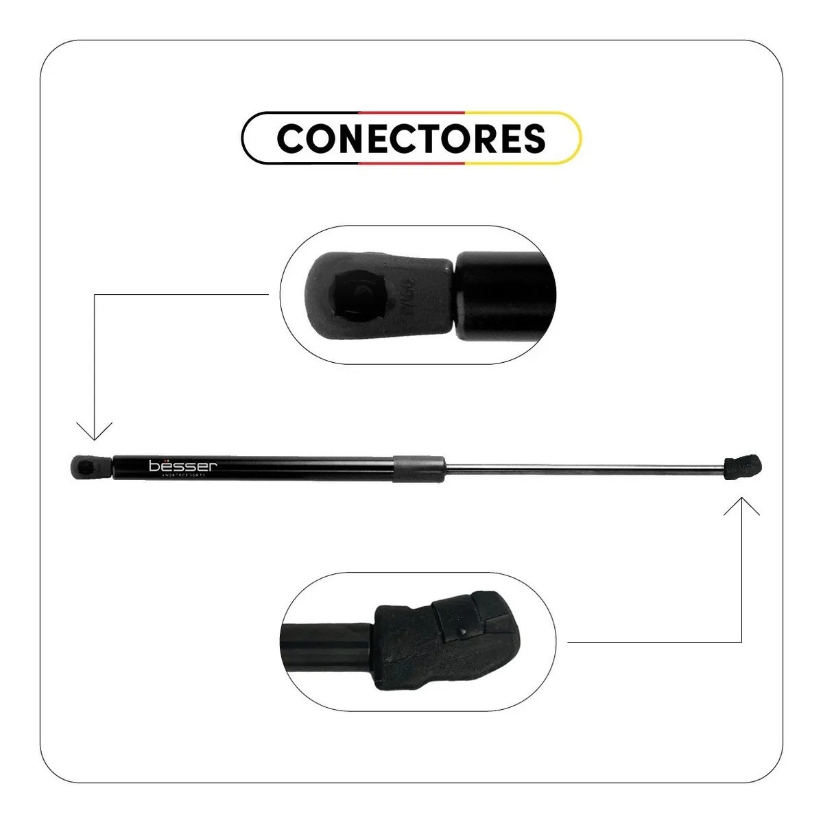 Kit Amortecedor Para Capô Motor Sonata 2011 2012 2013 2014