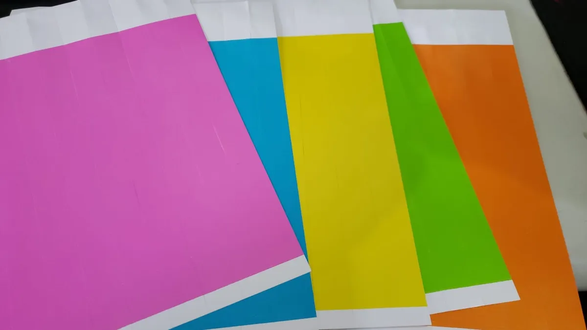 1000 Pulseiras De Identificação Lisa P/ Festa Balada Festa