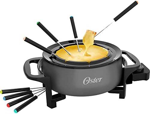 Panela Elétrica Oster, para Fondue, 110V, Cinza, 1000W, OFND100