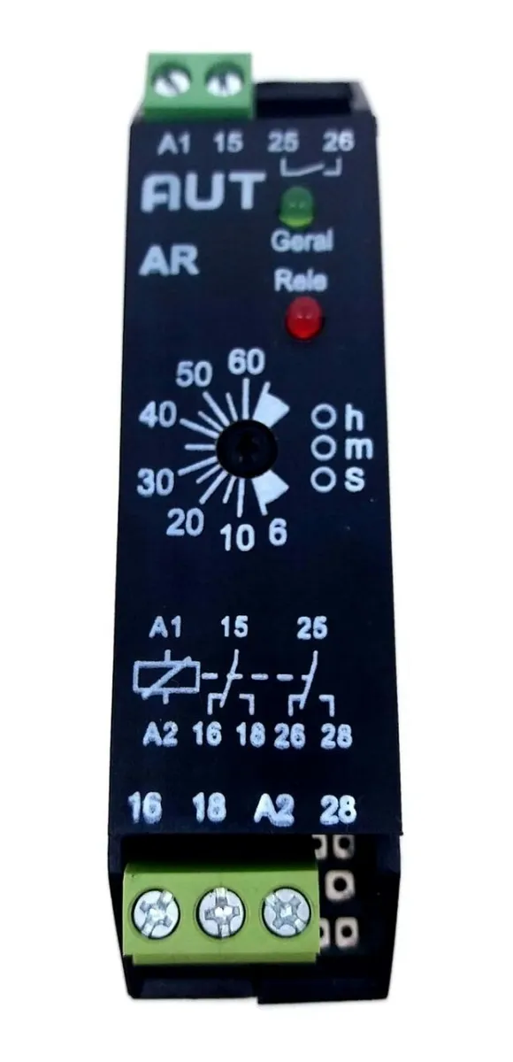 Relé Temp. Cíclico Simétrico 12v 60 Segundos