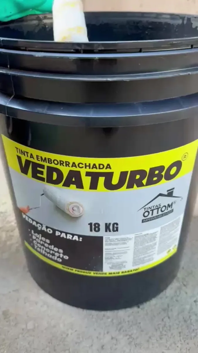 Impermeabilizante Liquido Vedaturbo Ottom 18kg