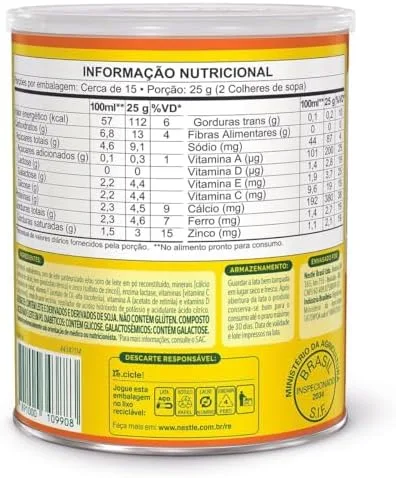 Ninho Nestle Forti+ Zero Lactose 380G