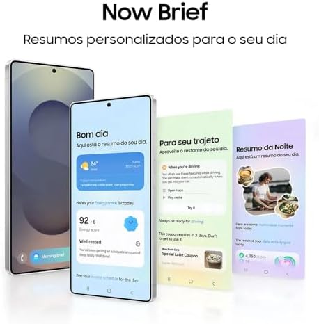 Celular Samsung Galaxy S25 Ultra 5G, 256GB, 12GB RAM, Câmera Quádrupla de 200+50+10+50, Tela Grande de 6.9", Titânio Prata