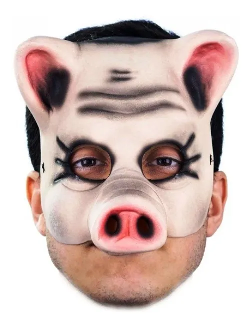 Máscara Animal Porco / Porquinho
