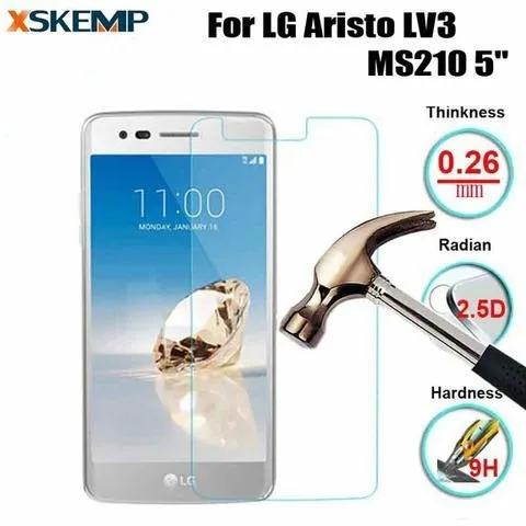 Película Protetora Temperado LG Ms210 Galaxy J5 J7pro