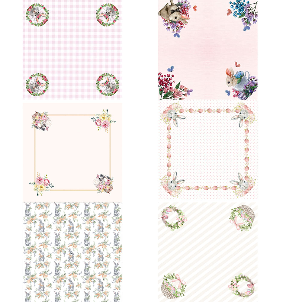 Guardanapo Páscoa Sortido 45x45cm GNP5247 - Nsw Guardanapo Páscoa Sortido 45x45cm GNP5247 - Nsw