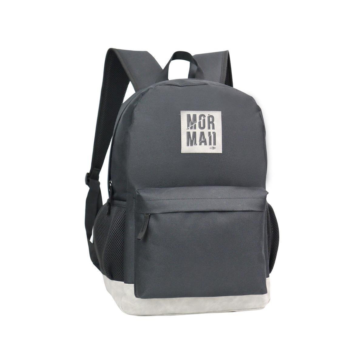 Mochila Masculina Reforçada Mormaii Em Poliéster - Preto