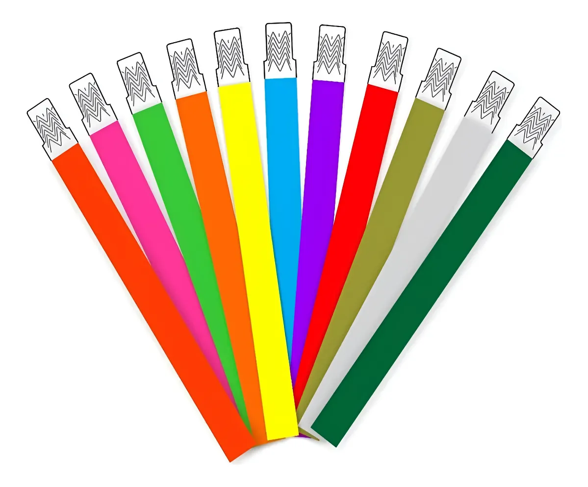 1000 Pulseiras De Identificação Lisa P/ Festa Balada Festa