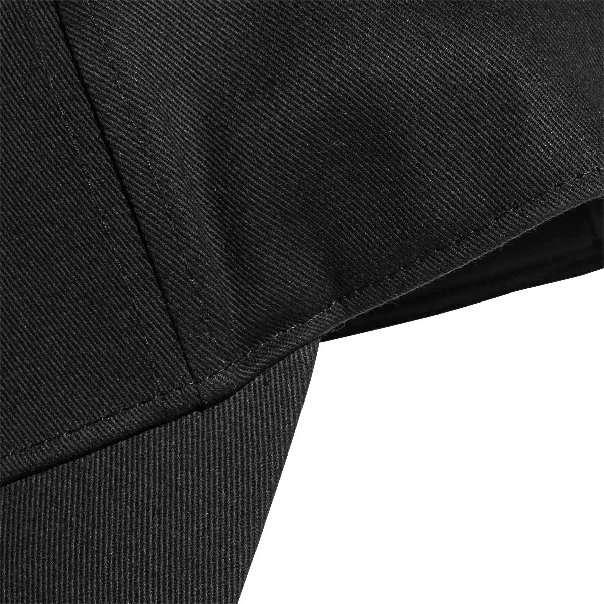 Boné Aba Curva Adidas 3 Listras Strapback - Preto+Branco