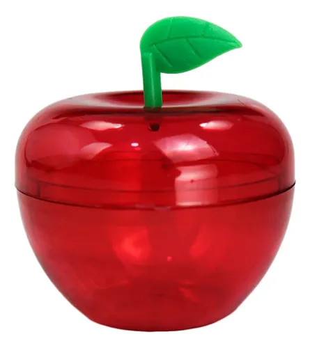 50 Mini Maçã Acrílico Branca De Neve - Festa - Menor Preço!!