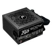 Fonte Gamer Rise Mode Zeus, 500W, PFC Ativo, Preto - RM-PSU-01-WT-500, avaliação 5 estrelas de 5, R$ 199.99 com 28% de desconto no PIX ou 9x de