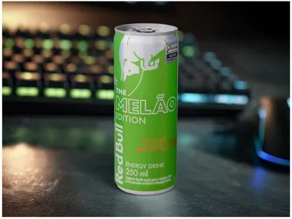 Bebida Energética Red Bull Energy Drink Edition Sugarfree Maracujá e Melão Zero Açúcar 250ml 4 Unidades