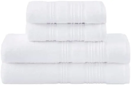 Jogo de Toalhas Buddemeyer Frape Dots Banho Off White 4 peças