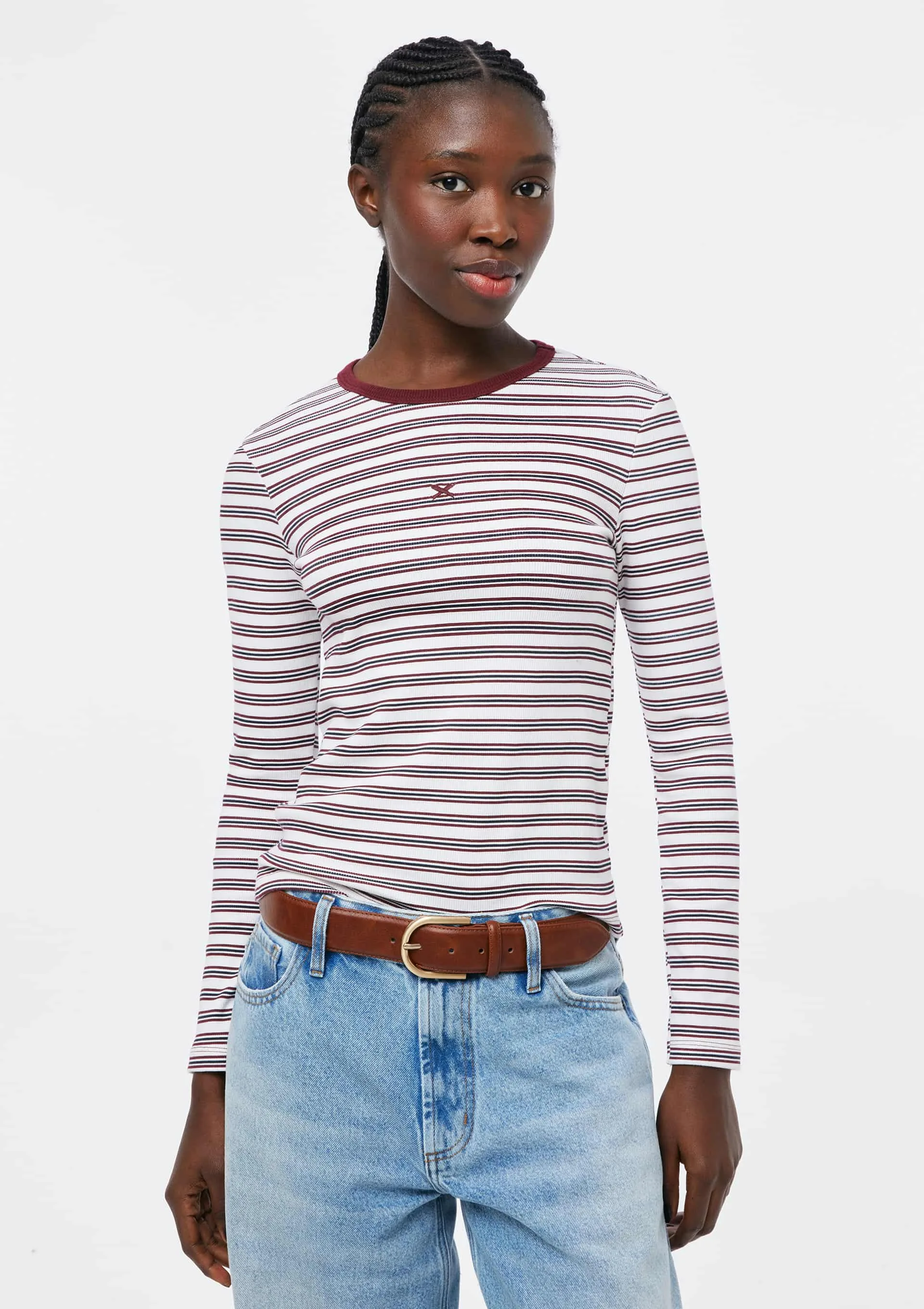 Calça Jeans Feminina Skinny Cintura Média Soft Touch - Azul