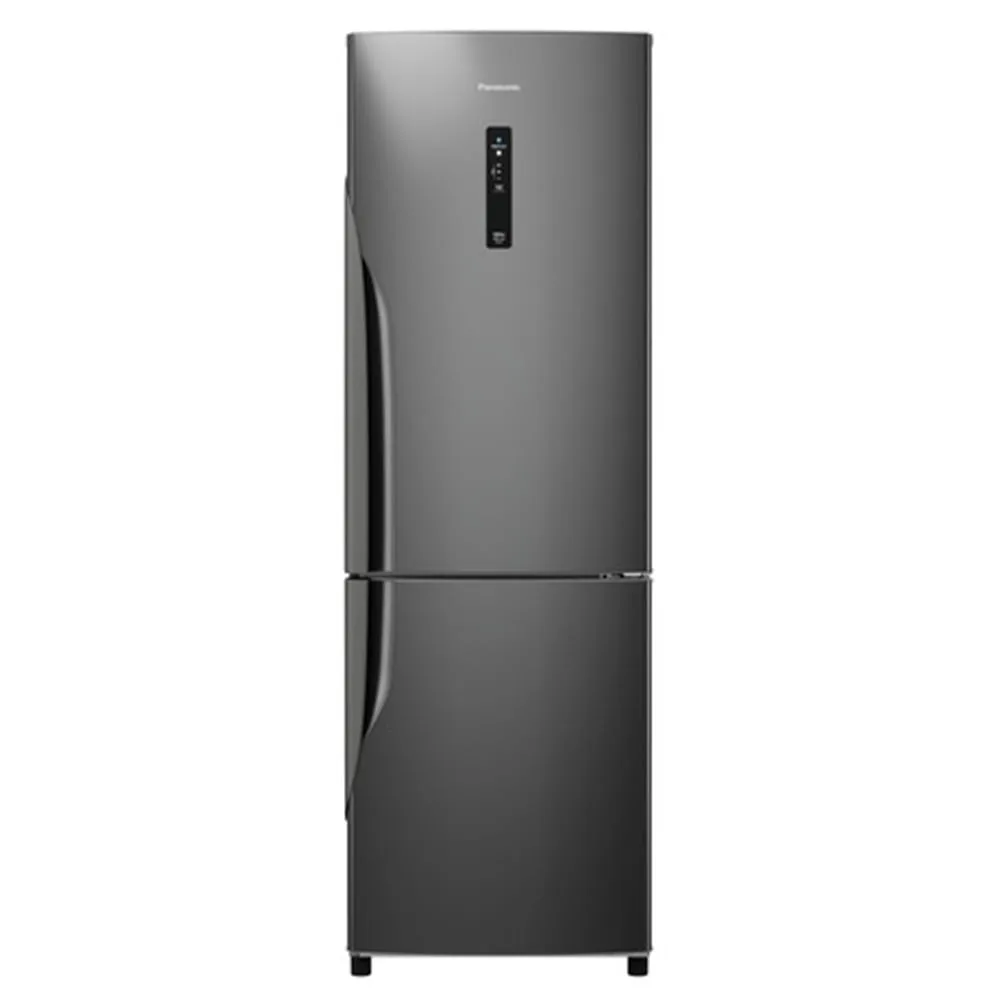 Refrigerador Bottom Freezer Panasonic de 02 Portas Frost Free com 407 Litros,  Aço Escovado - BB41