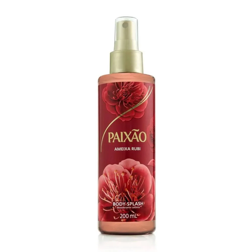 Body Splash Paixão Tentadora Ameixa Rubi 200ml