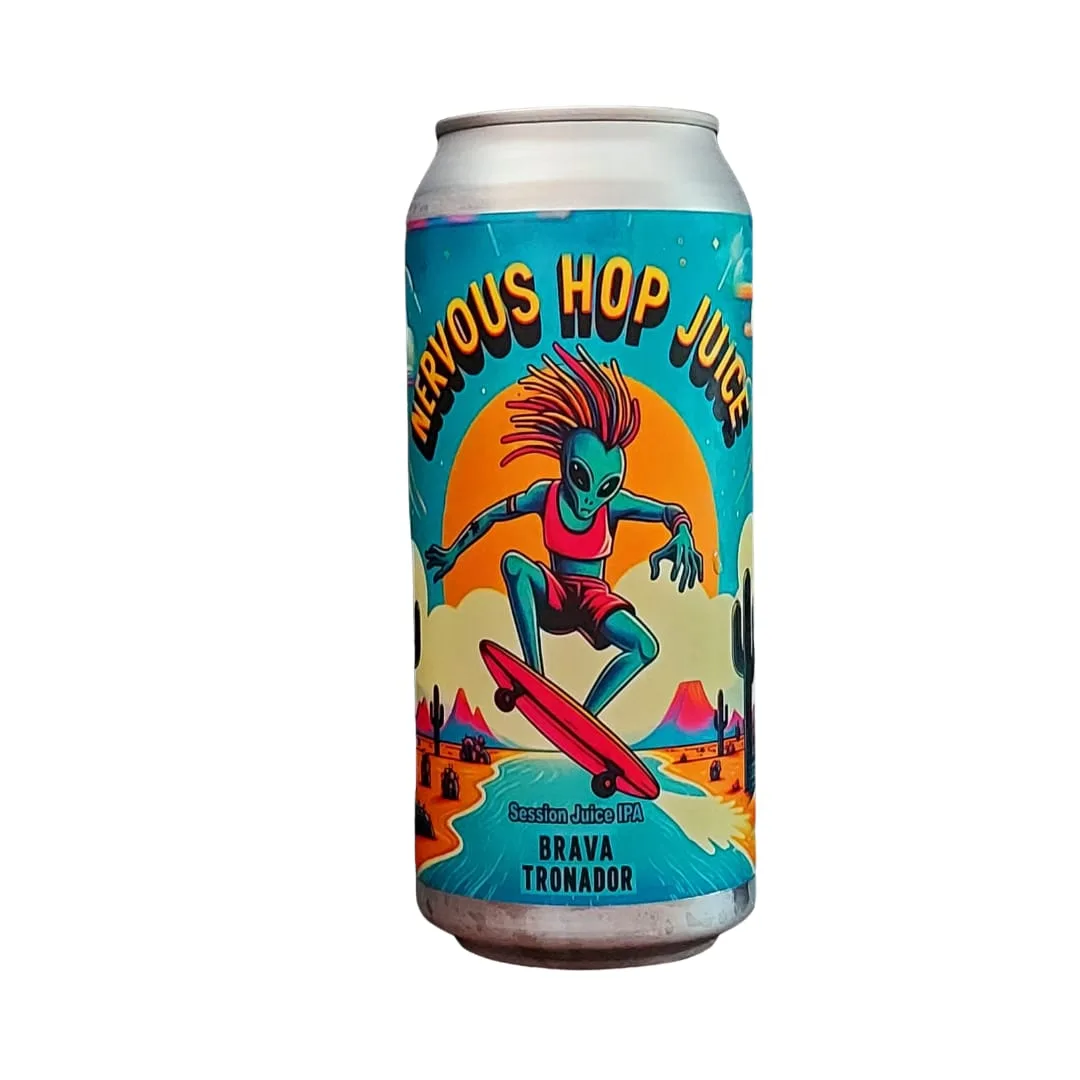 Cerveja Brava Tronador Nervous Hop Juice Session Juicy IPA 473 ml