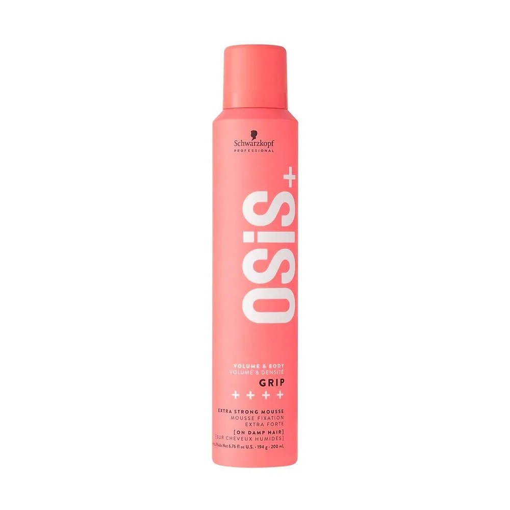 Mousse Schwarzkopf Osis+ Grip Fixação Extra Forte 200ml