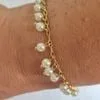 Pulseira Rommanel Pérolas |  Acervo Pessoal Usado 139478389