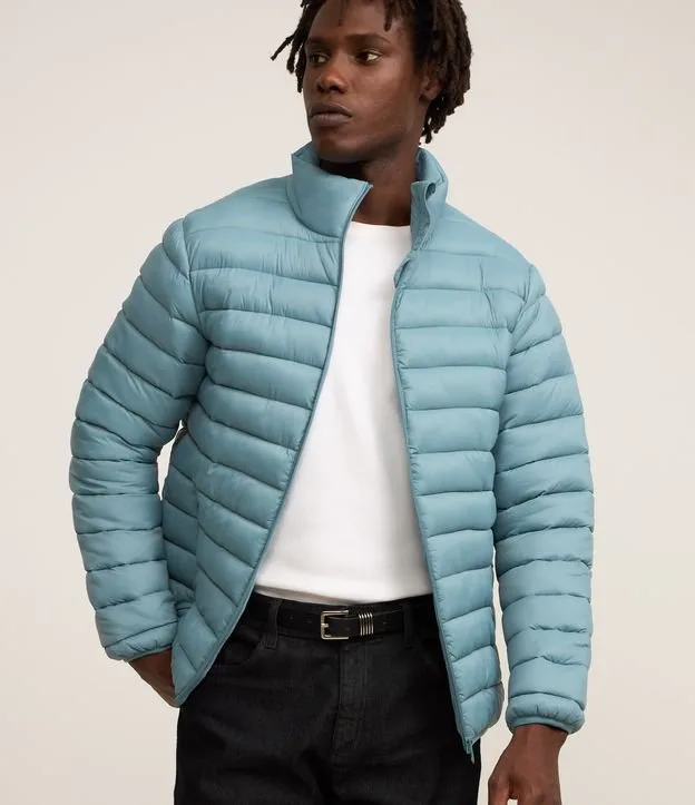 Jaqueta Puffer Ultraleve em Poliamida