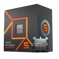 Processador AMD Ryzen 5 7600, 5.1GHz Max Turbo, Cache 38MB, AM5, 6 Núcleos, Vídeo Integrado - 100-100001015BOX
