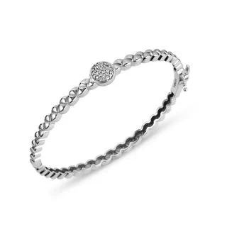 Pulseira Icona em Ouro Branco com Diamantes, 0,15ct