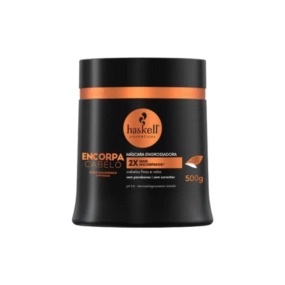 Máscara Tratamento Haskell Encorpa Cabelo Volume 500 g