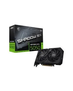 Placa de Vídeo MSI NVIDIA GeForce RTX 5050 Shadow 8GB GDRR6 128 Bits - 912-V538-008