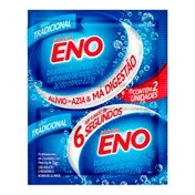 Antiácido Sal de Fruta Eno Tradicional 2 Envelopes de 5g - Drogaria Sao Paulo