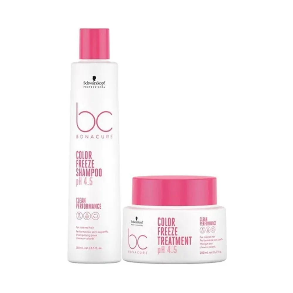 Kit Schwarzkopf Color Freeze Shampoo 250ml e Máscara 200ml