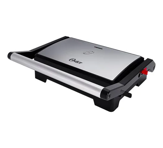 Mini Grill Elétrico Oster Inox 2 em 1