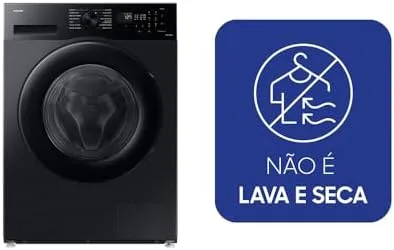 Lavadora de Roupas Digital Inverter Samsung WW13CG Black 13kg 127V