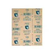 Lixa de Madeira A237 Grao 180 22,5x27,5cm Norton