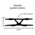 Headgear 4 Pontas - Fixador/arnes - Para Mascara De Cpap