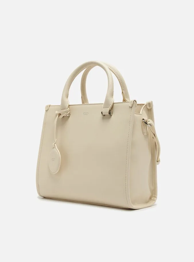 Bolsa Off-White Tote Média
