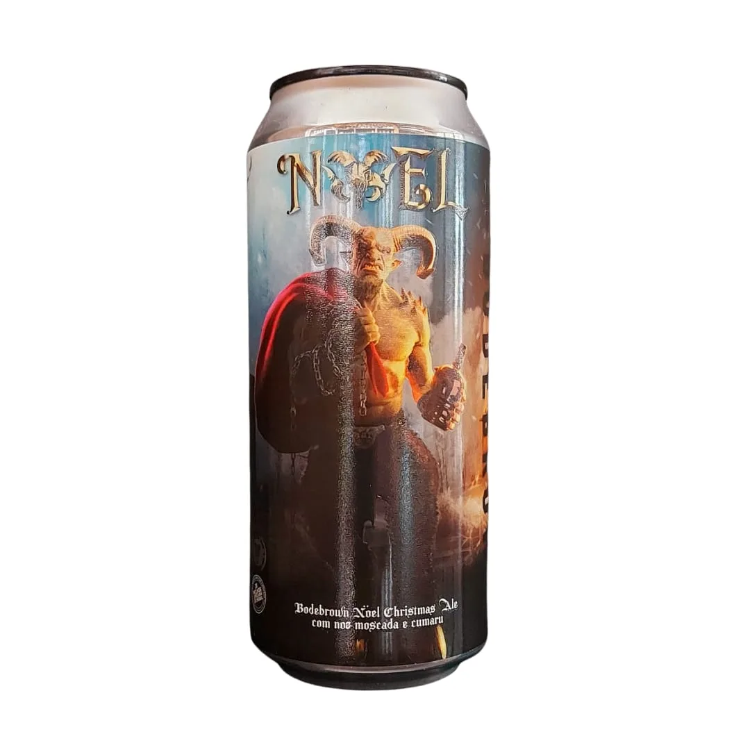 Cerveja Bodebrown Noel Christmas Ale com Nós Moscada e Cumaru 473 ml