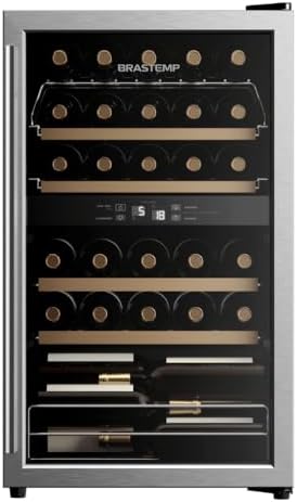 Adega Brastemp Dual Zone 33 Garrafas - BZB33BE 110V